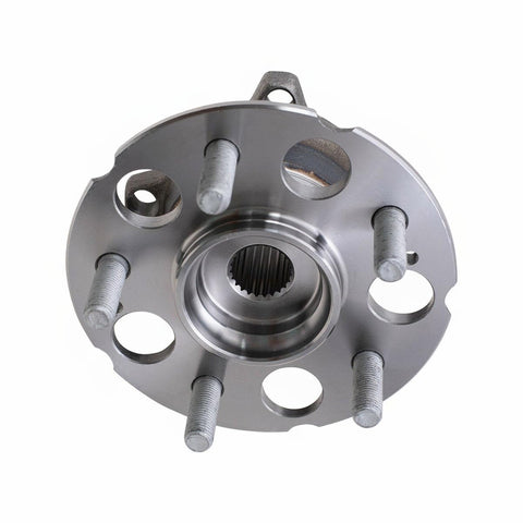 Wheel Hub And Bearing Assembly For Acura RDX 3.5L 2013-2015 And Honda CR-V 2.4L 2012-2016, 5 Lug, polished steel