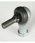 Built Like A Tank Sq10 M10 90 Degree Ball Joint Rod End Bearing With 10mm Male Steel Connector, close-up view.
