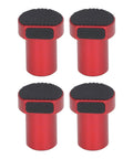 Four Pack Aluminum Alloy Bench Dogs Clamp With Non Slip Pads For Woodworking Tables 19mm And Three Quarters Inch Size Secure Grip Durable