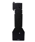 Rear High Lift Jack Mount Carrier For 2007 2017 Jeep Wrangler JK Off Road Easy Bolt On Jack Holder front view in black material
