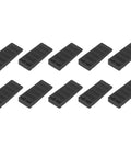 Heavy Duty Door Stopper For Hardwood Floors And Tiles, Anti Collision Rubber Floor Stopper With Non Slip Grip, pack of 10