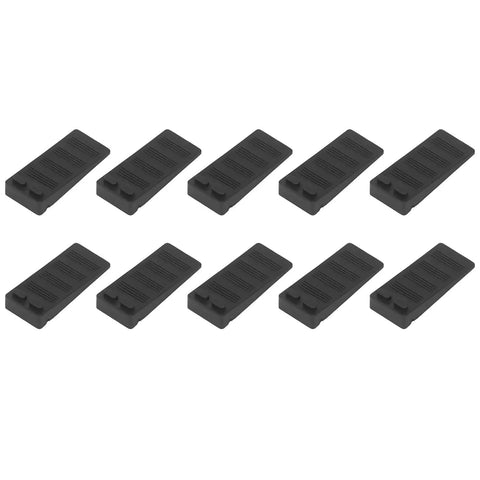 Heavy Duty Door Stopper For Hardwood Floors And Tiles, Anti Collision Rubber Floor Stopper With Non Slip Grip, pack of 10