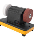 Heavy Duty Mini Bench Grinder With 3 Inch Grinding Wheel, Portable Cordless Angle Tool For Polishing And Sharpening, dual grinding wheels.