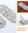 Beefy Stainless Steel Folding Table Hinges 2 Pack Heavy Duty Rust Resistant Easy Install Flat Hinge details and setup