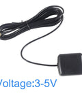 Active GPS Antenna With SMA Male Connector For Car Stereo And Navigation Systems, Waterproof Magnetic Mount, 3 Meter Extension Cable.