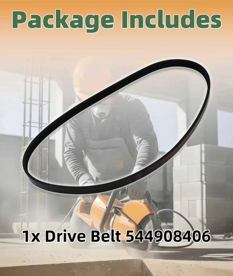 Multi Ribbed Drive Belt For K770 Cut Off Saws That Delivers Smooth Transmission And Solid Go-To Performance, 32 13/16 Inch Length