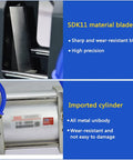 SDK11 material blade and imported cylinder of Heavy Duty Pneumatic Cable Cutter And Metal Wire Cutting Machine.