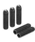 10 Pack M8 By 30mm Screw Thread Ball Plungers With Hex Socket High Carbon Steel Pro Grade Heavy Duty Spring Loaded Ball Plungers