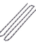 Lightweight Hollow Core Bicycle Chain For Mountain And Road Bikes, 8 And 9 Speed Compatible, fits 21 24 27 Speed Systems