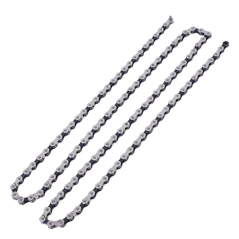 Lightweight Hollow Core Bicycle Chain For Mountain And Road Bikes, 8 And 9 Speed Compatible, fits 21 24 27 Speed Systems