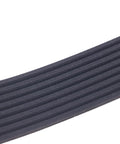 Close-up view of an 8 Rib V Belt 3.56 mm Wide By 1,485.90 mm Long J921603 J925953 86982450 For Case Loader And Tractor Models 580M