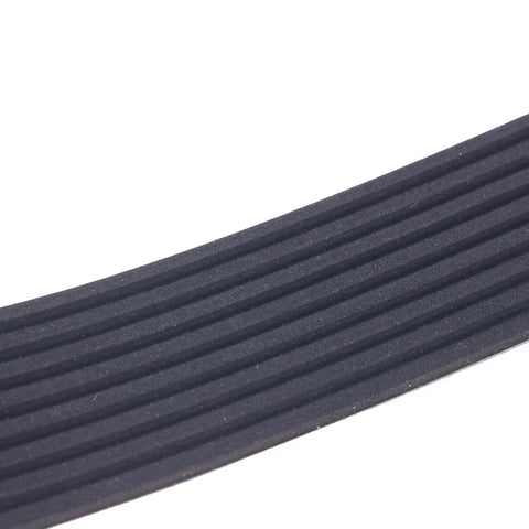 Close-up view of an 8 Rib V Belt 3.56 mm Wide By 1,485.90 mm Long J921603 J925953 86982450 For Case Loader And Tractor Models 580M