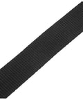 Close-up of black strap from Adjustable Lawn Aerator Shoes With Durable Metal Spikes Easy Assembly 8 Pcs Garden Care Gear.