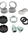 Honda ATV Swingarm Bearing Bolt Nut Seal Cap Kit Beefed Up Heavy Duty Upgrade For Recon 250 TRX250EX TRX250X FourTrax 300 Rancher 350 400 Foreman 400 450 500 Rubicon 500 Replacement Gasket Set with bearings, seals, caps, nut, and bolts