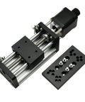 CNC Z Axis Aluminum Sliding Table With Nema 17 Stepper Motor And Limit Switch Dope Upgrade For Your Carving Machine Copper Anti Backlash Nut T8 Lead Screw 4mm Delivers Smooth Precise Motion, shown with components.