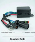 Tilt Trim Relay Kit For Johnson Evinrude Outboard Motors 40HP To 300HP showing wires, metal terminals, protective sleeve