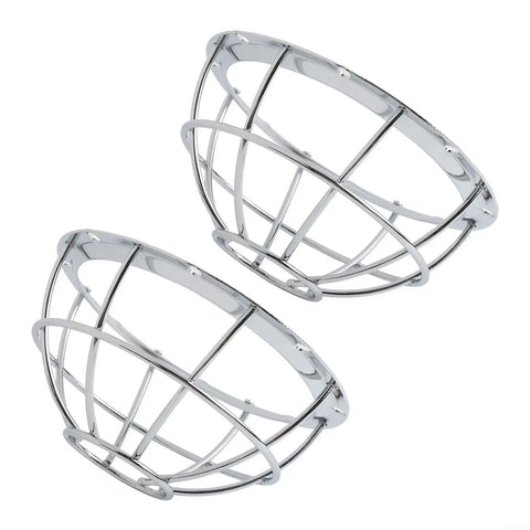 Rock Solid Iron Smoke Detector Guard With Slick Silver Mesh Anti Tamper Fire Safety Shield And Sprinkler Protection Cage Easy Install Ceiling 2 Pack Set - chrome mesh covers