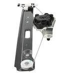 Rear Driver Side Power Window Regulator Assembly Without Motor For BMW E90 E91 2006-2012 shown from side view