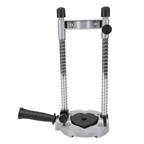 Handheld Drill Stand Attachment Turns Your Drill Into a Pro Level Drill Press for Vertical and Angled Drilling With 90 Degree Adjustable Angles