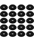 20 Pack Glad Hand Seals For Semi Trucks And Trailers Rubber Black Gasket Seals And Elastic Grommets For Brake Air Hose Heavy Duty Oil Resistant Durable Truck Seal Parts 10028