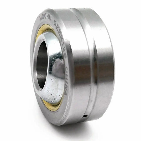 GEBK12S Radial Shaft Spherical Plain Bearings Metric 12mm Inner Diameter with lubrication groove for industrial applications.
