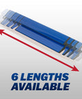 ProSkim 24 Inch Drywall Tool For Ultra Smooth Finish Lightweight Skimming Blade Set with six adjustable lengths visible in image