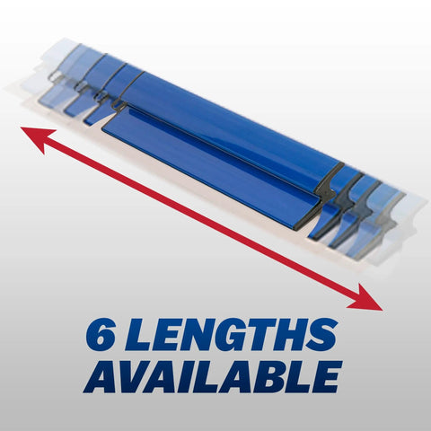 ProSkim Drywall Tool For Ultra Smooth Finish With Lightweight Skimming Blades showing 6 available lengths, Made In USA