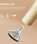 Adjustable Swivel Furniture Levelers, Heavy Duty Table And Chair Legs Feet, Stainless Steel And PP Material, 10 Pack, Easy To Level, Anti-Wobble Home And Workshop Furniture Feet For Sofas Desks And Cabinets.