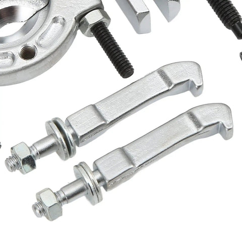 9 Piece Bearing Separator Puller Set Portable Bearing Removal Tool Kit Metal Bearing Splitter Bearing Separator Kit