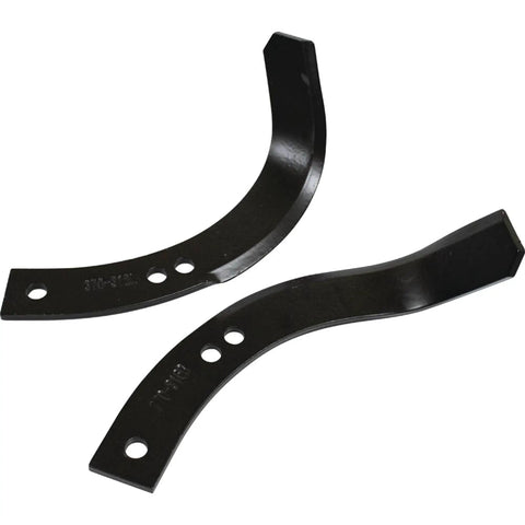 Beefed Up Complete Tiller Tine Set For Troy Bilt Horse And Pony With Hardware 16 Tines Total Eight Right Hand And Eight Left Hand Replacement Parts