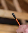 Non Conductive Electrical Fish Tape With Multi Groove Fiberglass Wire Puller Nylon Tip close-up in hand