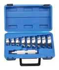 Heavy Duty Pro Grade Bearing Race And Seal Driver Set With 9 Discs And Collars For Axle Housing Includes Carrying Case Aluminum