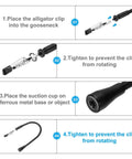 Step-by-step guide on using Four Pack Helping Hands Soldering Clamp Set With Magnetic Gooseneck Arms And Alligator Clips For Electronics Repair