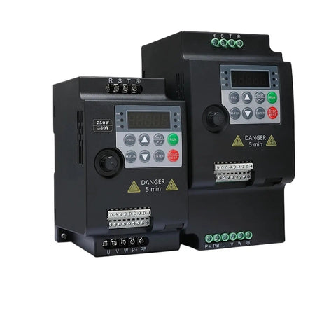 Budget Friendly 380V VFD Variable Frequency Drive Inverter 0.75KW 1.5KW 2.2KW 4KW 5.5KW Motor Speed Controller With 0.1-400Hz Output For 3 Phase 380V Systems black
