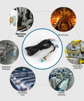 5 Pack M8 Inductive Proximity Sensor LJ8A3-2-Z BX Non Contact 2mm Sensing Distance With 1.2m Wire For Industrial Automation Systems And Robotics Great For Bulk Deployments In Workshops And On The Shop Floor, M8 metal sensor with wire