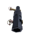Image of Beefed Up Heavy Duty Auger Adapter 2 Inch Female Hex to 2 Inch Male Round Shaft Built From 35CrMo Alloy Steel.