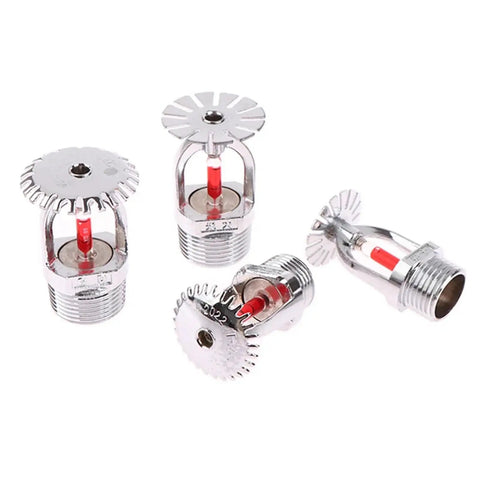 Rock Solid Pendent Fire Sprinkler Head At 68 Degree Rating With Half Inch Thread Connection Built For Quick Fire Suppression Jobs And Dang Reliable Commercial Safety Gear, showing chrome finish.