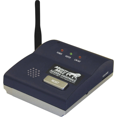 Interior Wireless Driveway Alarm Base Station Replacement And Additional Unit For Outdoor Motion Detectors Black FM231-R