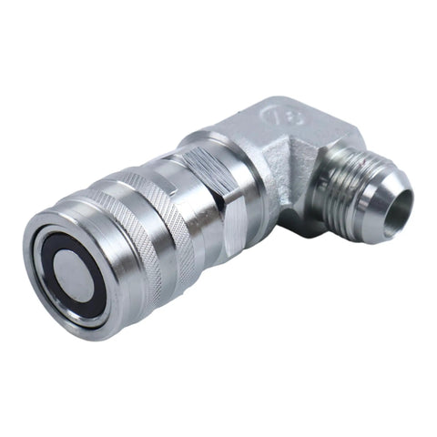 High Output Male And Female Hydraulic Coupler Kit For Bobcat Skid Steers Built Rock Solid Zero Bull Leak Flat Face Design Quick Swap Fitment For 653 753 763 853 S130 S150 S175 S185 T140 T180 Smooth Shift Guaranteed
