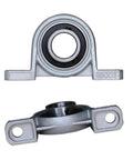 Self Aligning Zinc Alloy Flange Pillow Block Bearing 16mm Bore KP002 KFL002 Style, front and angled view