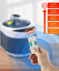 4L Portable Sauna Steamer With 1500W Heating, Fast Heat, Stainless Steel Pot, Home Spa Fumigation Steam Machine, 360 Degree Nozzle