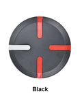 Black wheel cover for Mini Pro Electric Scooter, 19.5cm, heavy duty, wear resistant, corrosion resistant