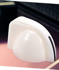 White knob from 12 Piece Chicken Head Potentiometer Knob Caps Set For Electric Guitar Volume Control And Tone Adjustment Durable Metal Pot Knobs