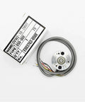Beefy Solid Shaft Incremental Rotary Encoder For Industrial Motion Control With Precise Position And Speed Feedback And Digital Output OVW2 2MHC Durable Industrial Automation Encoder, gray cable