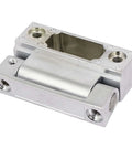 Heavy Duty Damping Hinge Aexit For Gates And Doors With Constant Torque Zinc Alloy Silver Tone 60x35x18mm Durable