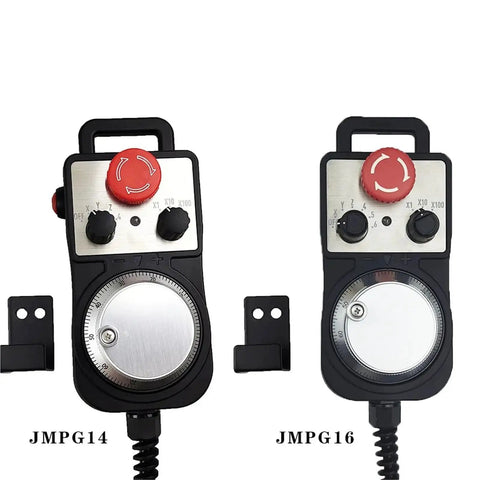 Pro Grade 5V MPG CNC Handwheel Motion Control System With 4 Axis, 5 Axis And 6 Axis Support And Emergency Stop, front view