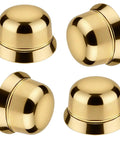 Magnetic Purse Feet For Handbags 4 Pack No Hole Design Metal Bag Feet Protectors gold set for leather and fabric bags.