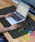 Laptop setup with Raspberry Pi Pico Starter Kit With Breadboard I2C 1602 LCD Display Module And 9g Micro Servo for learning