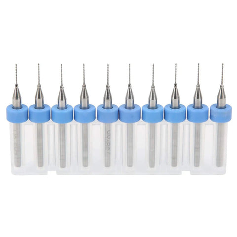 Nozzle Cleaning Kit With 10 Tungsten Carbide Micro Drill Bits 0.5mm High Precision DIY Friendly Pro Grade For PCB CNC