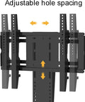 Adjustable mounting bracket for Beefy Electric TV Lift Stand With Smooth Remote Operation And Auto Memory Positions For Large Screens 26 To 65 Inches.